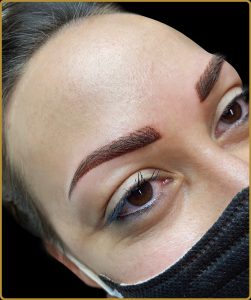 HAIR STROKE + PIXEL BROWS